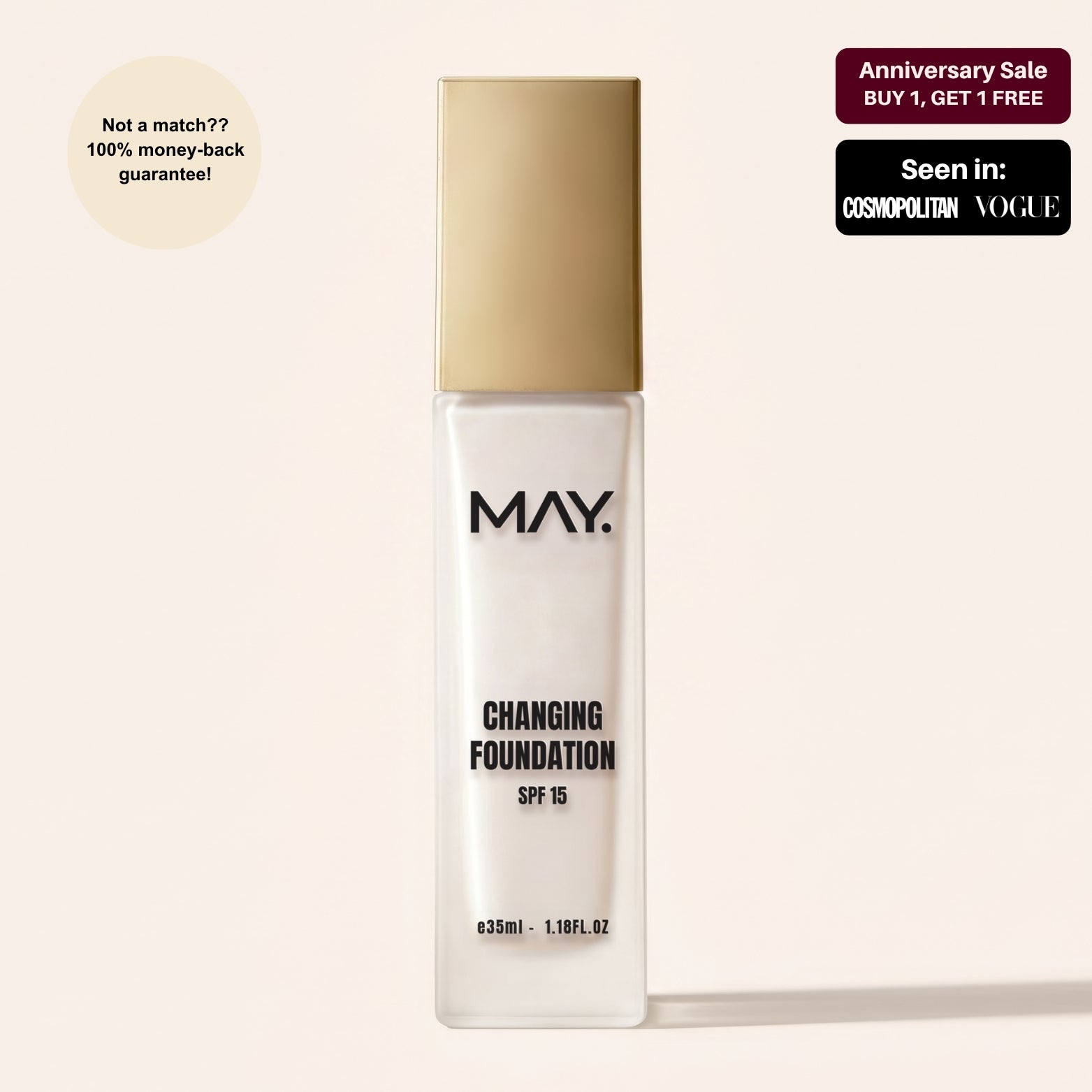 Color Changing Foundation