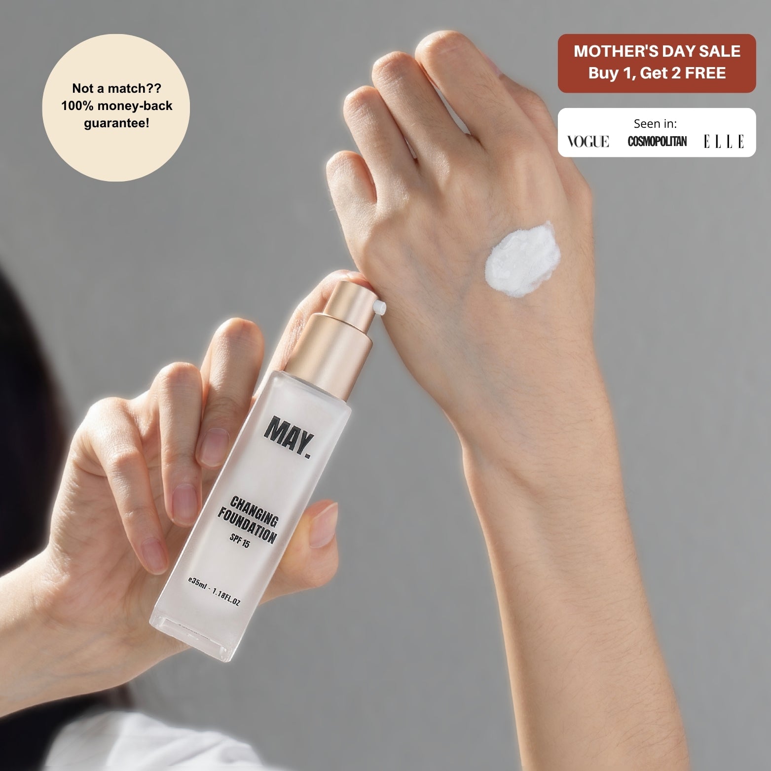 Color Changing Foundation