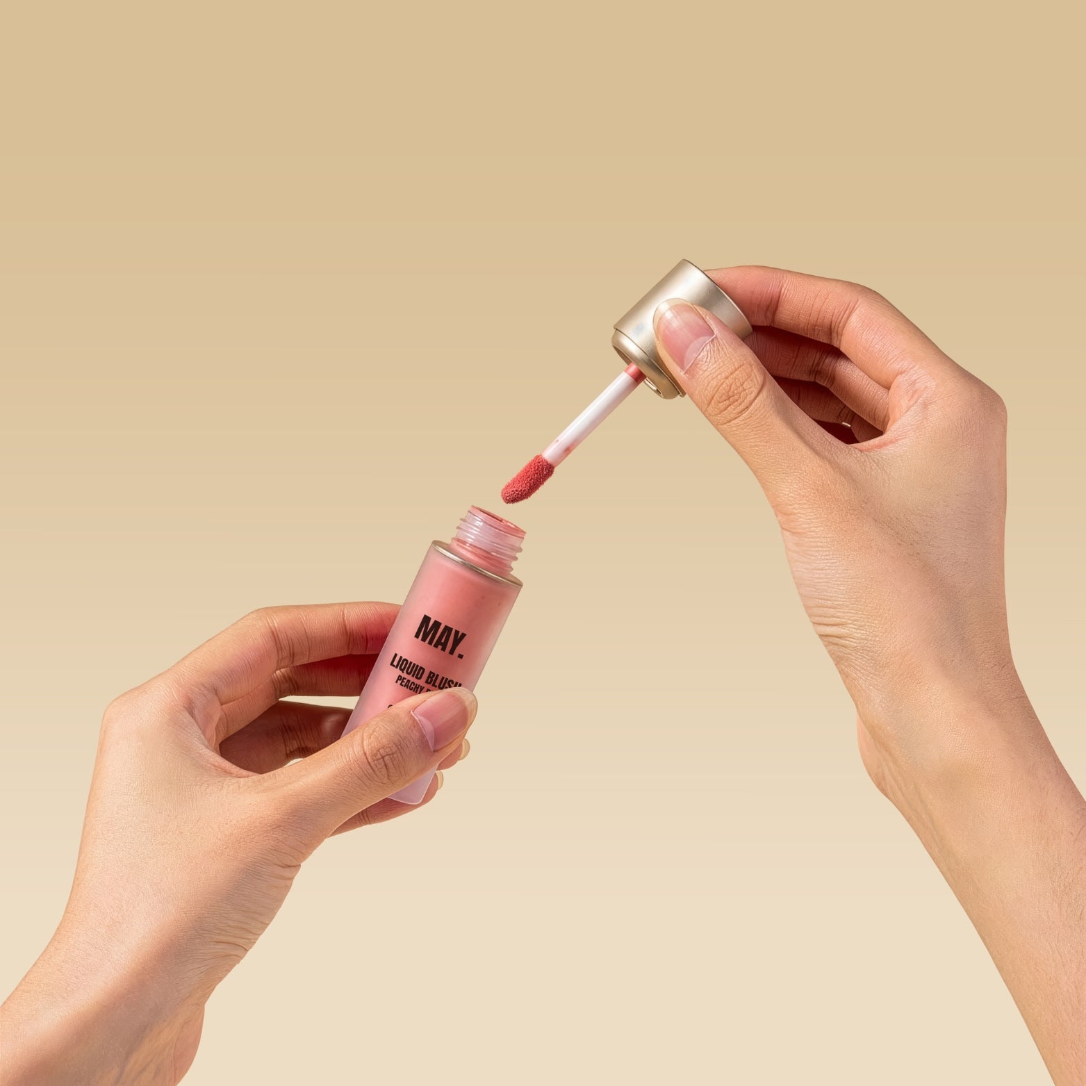 blossy pink, velvet red, natural nude