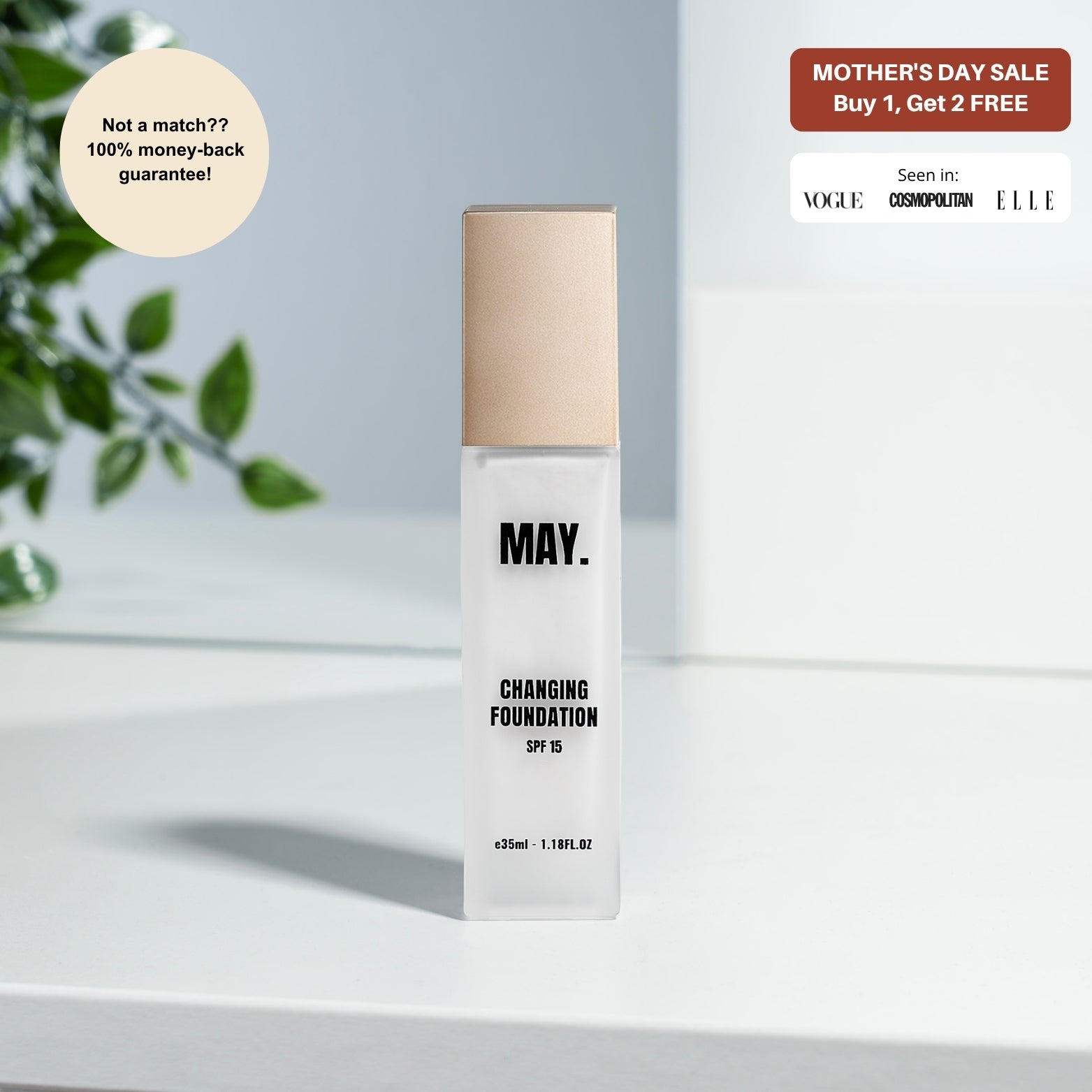 Color Changing Foundation