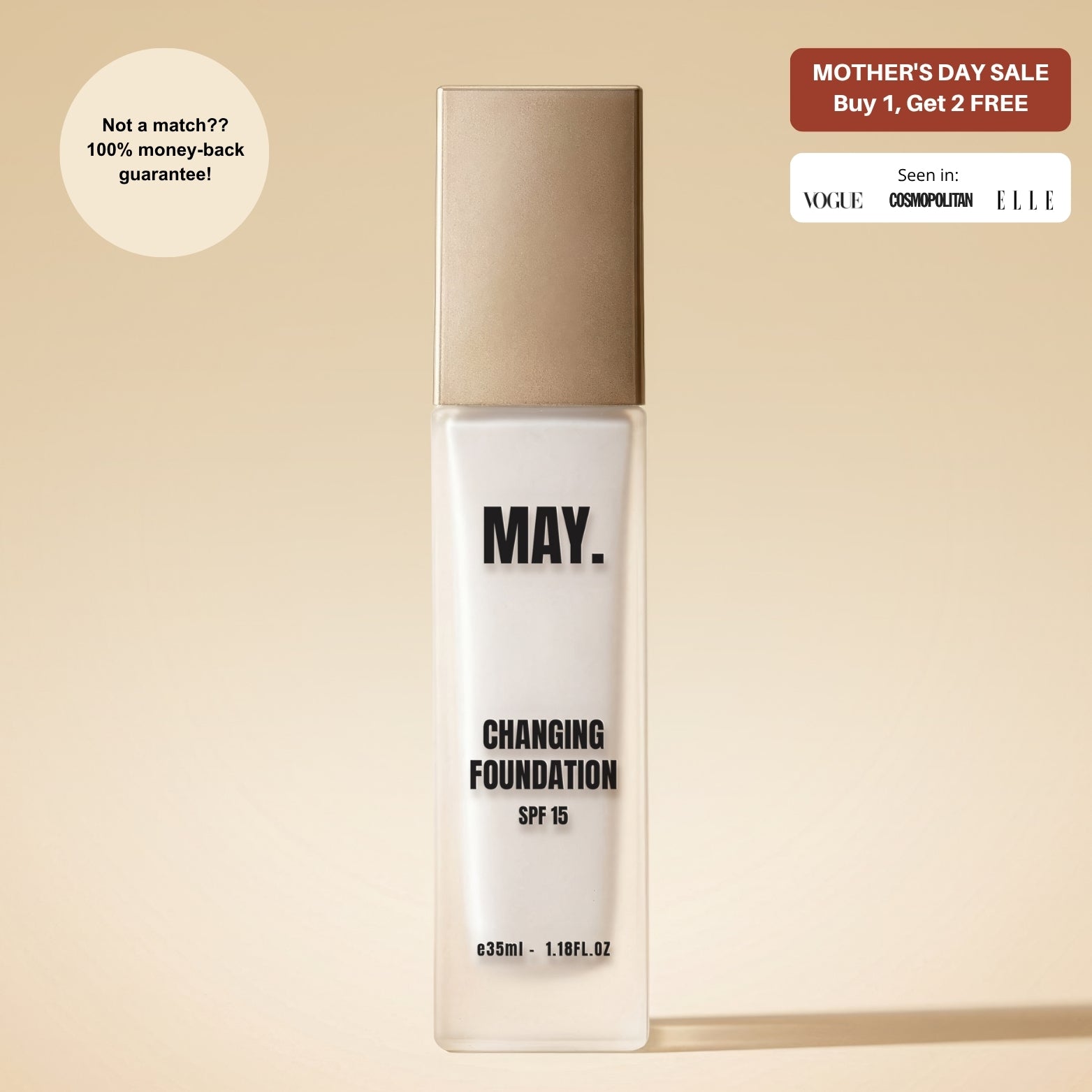 Color Changing Foundation