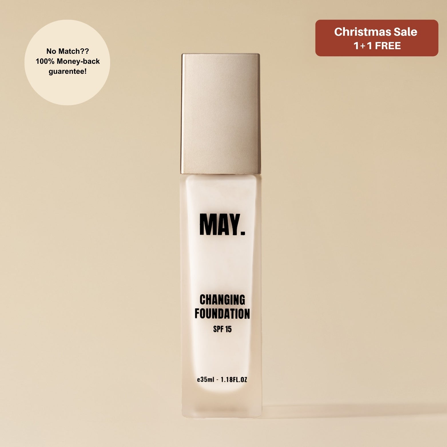 Changing Foundation - Temporary 1 + 1 FREE