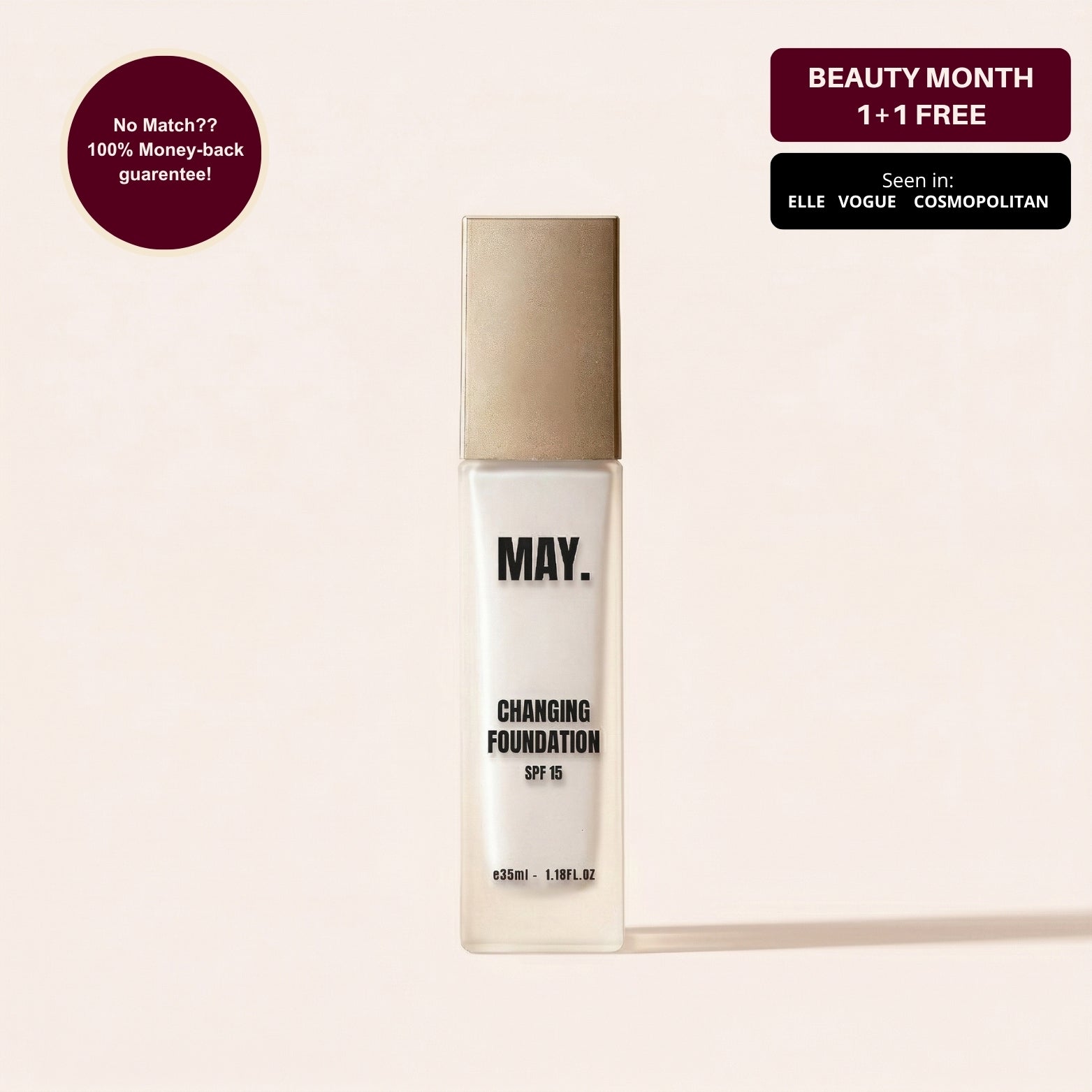 Color Changing Foundation