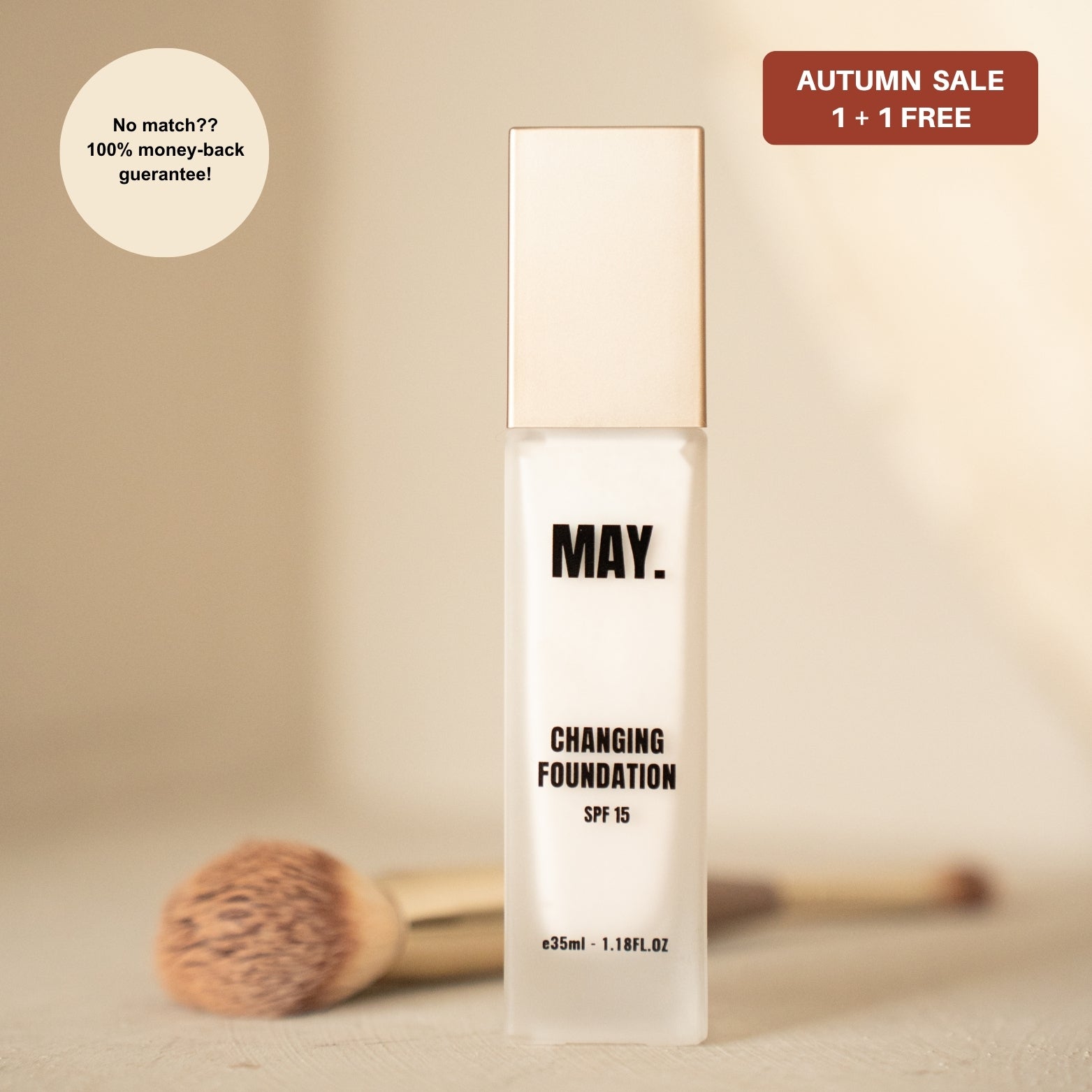 Changing Foundation - Temporary 1 + 1 FREE