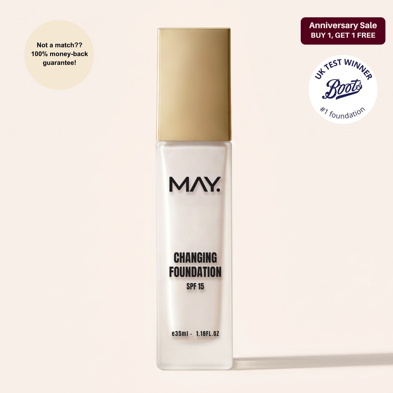 Color Changing Foundationn