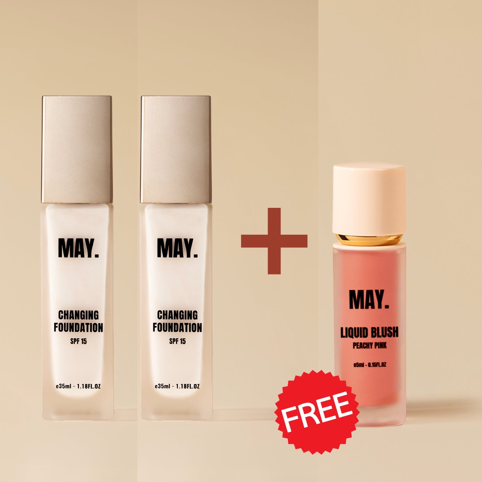 2 Month Supply + Free Liquid Blush